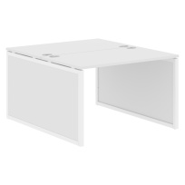 Стол-бенч 2-х местный XQPWST 1614 Сосна Эдмонт/Белый 1600×1406×750 XTEN-QP
