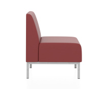 Мягкое кресло Компакт Euroforma / Искуственная шесть Kardif / Серый 10 / Черный / 600×620×770 Мягкое кресло Компакт Euroforma / Искуственная шесть Kardif / Серый 10 / Черный / 600×620×770