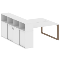 Metal System Quattro Р. ст. с шкафом-купе на О-образном м/к 50БО.РС-СШК-4.4 Т Акация/Антрацит металл 2010*2332*1098 Metal System Quattro Р. ст. с шкафом-купе на О-образном м/к 50БО.РС-СШК-4.4 Т Акация/Антрацит металл 2010*2332*1098