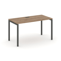 Стол офисный Style Project SN-4P.SP-021 / Дуб Табак – Металл Антрацит / 980×800×750 Стол офисный Style Project SN-4P.SP-021 / Дуб Табак – Металл Антрацит / 980×800×750