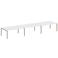 Metal System Quattro Перег. стол (3 столешницы) на П-оразном м/к 40БП.ПРГ-3.5 Акация/Антрацит металл 5400*1235*750 Metal System Quattro Перег. стол (3 столешницы) на П-оразном м/к 40БП.ПРГ-3.5 Акация/Антрацит металл 5400*1235*750