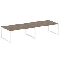 Metal System Quattro Перег. стол (2 столешницы) на О-образном м/к 40БО.ПРГ-2.5 Акация/Антрацит металл 3600*1235*750 Metal System Quattro Перег. стол (2 столешницы) на О-образном м/к 40БО.ПРГ-2.5 Акация/Антрацит металл 3600*1235*750
