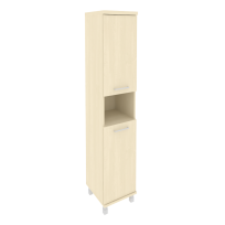 First Шкаф высокий узкий левый KSU-1.5 (L) Дуб табак 401×432×2060 First Шкаф высокий узкий левый KSU-1.5 (L) Дуб табак 401×432×2060