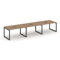 Стол для переговоров Style Project SN-5O.SPRG-023 Акация Лорка/Металл Черный 4410×980×750