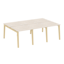Onix Wood Рабочая станция OW.D.RS-6.0.8 Белый бриллиант/Дуб светлый/Белый металл 2340*1635*750 Onix Wood Рабочая станция OW.D.RS-6.0.8 Белый бриллиант/Дуб светлый/Белый металл 2340*1635*750
