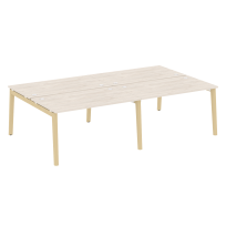 Onix Wood Рабочая станция OW.D.RS-4.3.8 Белый бриллиант/Дуб светлый/Белый металл 2760*1635*750 Onix Wood Рабочая станция OW.D.RS-4.3.8 Белый бриллиант/Дуб светлый/Белый металл 2760*1635*750