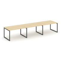 Стол для переговоров Style Project SN-4O.SPRG-024.3 Акация Лорка/Металл Черный 4740×980×750 Стол для переговоров Style Project SN-4O.SPRG-024.3 Акация Лорка/Металл Черный 4740×980×750