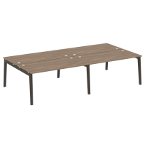 Onix Wood Рабочая станция OW.D.RS-4.4.8 Белый бриллиант/Дуб светлый/Белый металл 3160*1635*750 Onix Wood Рабочая станция OW.D.RS-4.4.8 Белый бриллиант/Дуб светлый/Белый металл 3160*1635*750