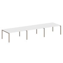 Metal System Quattro Перег. стол (3 столешницы) на П-оразном м/к 40БП.ПРГ-3.4 Акация/Антрацит металл 4800*1235*750 Metal System Quattro Перег. стол (3 столешницы) на П-оразном м/к 40БП.ПРГ-3.4 Акация/Антрацит металл 4800*1235*750