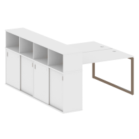 Metal System Quattro Р. ст. с шкафом-купе на О-образном м/к 40БО.РС-СШК-4.3 Т Акация/Антрацит металл 1810*2332*1098 Metal System Quattro Р. ст. с шкафом-купе на О-образном м/к 40БО.РС-СШК-4.3 Т Акация/Антрацит металл 1810*2332*1098