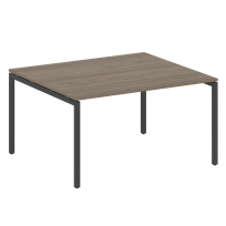 Metal System Quattro Перег. стол (1 столешница) на П-образном м/к 40БП.ПРГ-1.3 Акация/Антрацит металл 1400*1235*750 Metal System Quattro Перег. стол (1 столешница) на П-образном м/к 40БП.ПРГ-1.3 Акация/Антрацит металл 1400*1235*750