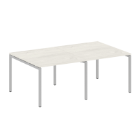 Metal System Quattro Перег. стол (2 столешницы) на П-образном м/к 40БП.ПРГ-2.1 Акация/Антрацит металл 2000*1235*750 Metal System Quattro Перег. стол (2 столешницы) на П-образном м/к 40БП.ПРГ-2.1 Акация/Антрацит металл 2000*1235*750