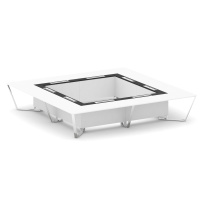 Стол для переговоров квадратный Steel Meet MM-PR.B.SP-20K2 / Тиквуд Светлый – Графит Глянец – Нержавеющая Сталь – Хром / 4000×4000×750 Стол для переговоров квадратный Steel Meet MM-PR.B.SP-20K2 / Тиквуд Светлый – Графит Глянец – Нержавеющая Сталь – Хром / 4000×4000×750