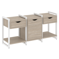 Loft Тумба на регулируемых опорах наборная. Вариант №6 VR.L-TN-6.O Тиквуд тёмный/Чёрный металл 1440×460×719 Loft Тумба на регулируемых опорах наборная. Вариант №6 VR.L-TN-6.O Тиквуд тёмный/Чёрный металл 1440×460×719