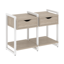 Loft Тумба на регулируемых опорах наборная. Вариант №1 VR.L-TN-1.O Тиквуд тёмный/Чёрный металл 970×460×719 Loft Тумба на регулируемых опорах наборная. Вариант №1 VR.L-TN-1.O Тиквуд тёмный/Чёрный металл 970×460×719