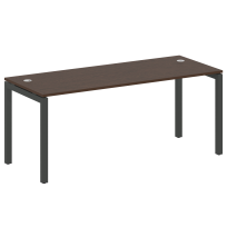 Metal System Quattro Стол офисный на П-образном м/к 50БП.СП-5 Вяз/Мокко металл 1800×720×750 Metal System Quattro Стол офисный на П-образном м/к 50БП.СП-5 Вяз/Мокко металл 1800×720×750