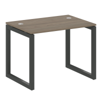 Metal System Quattro Стол офисный на О-образном м/к 50БО.СП-1 Вяз/Мокко металл 1000×720×750 Metal System Quattro Стол офисный на О-образном м/к 50БО.СП-1 Вяз/Мокко металл 1000×720×750