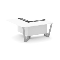 Проходной угловой модуль левый Steel Meet KM-PR.B.SPPOU-16(L) / Тиквуд Светлый – Графит Глянец – Металл Серый / 1600×1600×750 Проходной угловой модуль левый Steel Meet KM-PR.B.SPPOU-16(L) / Тиквуд Светлый – Графит Глянец – Металл Серый / 1600×1600×750
