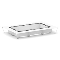 Стол для переговоров прямоугольный Steel Meet MM-PR.B.SP-26K2 / Тиквуд Светлый – Графит Глянец – Нержавеющая Сталь – Хром / 6000×4000×750 Стол для переговоров прямоугольный Steel Meet MM-PR.B.SP-26K2 / Тиквуд Светлый – Графит Глянец – Нержавеющая Сталь – Хром / 6000×4000×750