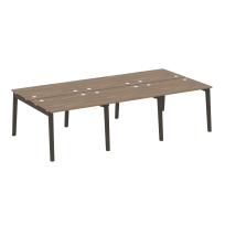 Onix Wood Рабочая станция OW.D.RS-6.1.7 Белый бриллиант/Дуб светлый/Белый металл 2940*1475*750 Onix Wood Рабочая станция OW.D.RS-6.1.7 Белый бриллиант/Дуб светлый/Белый металл 2940*1475*750