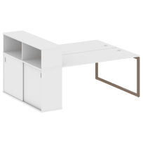 Metal System Quattro Р. ст. с шкафом-купе на О-образном м/к 40БО.РС-СШК-2.4 Т Акация/Антрацит металл 2010*1475*1098 Metal System Quattro Р. ст. с шкафом-купе на О-образном м/к 40БО.РС-СШК-2.4 Т Акация/Антрацит металл 2010*1475*1098