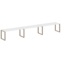 Metal System Р. ст. на 3 раб. места на О-образном м/к БО.СМ-3.5 Акация/Антрацит металл 5400*720*750 Metal System Р. ст. на 3 раб. места на О-образном м/к БО.СМ-3.5 Акация/Антрацит металл 5400*720*750