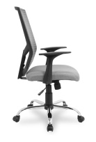 Кресло офисное College HLC-1500/GREY Спинка - сетка Серый / Сиденье - полиэстер Серый Кресло офисное College HLC-1500/GREY Спинка - сетка Серый / Сиденье - полиэстер Серый