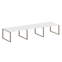 Metal System Перег. стол (3 столешницы) на О-оразном м/к БО.ПРГ-3.3 Акация/Антрацит металл 4200*1235*750 Metal System Перег. стол (3 столешницы) на О-оразном м/к БО.ПРГ-3.3 Акация/Антрацит металл 4200*1235*750