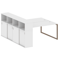 Metal System Quattro Р. ст. с шкафом-купе на О-образном м/к 40БО.РС-СШК-4.4 Т Акация/Антрацит металл 2010*2332*1098 Metal System Quattro Р. ст. с шкафом-купе на О-образном м/к 40БО.РС-СШК-4.4 Т Акация/Антрацит металл 2010*2332*1098