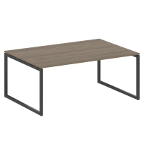 Metal System Quattro Перег. стол (1 столешница) на О-образном м/к 40БО.ПРГ-1.5 Акация/Антрацит металл 1800*1235*750 Metal System Quattro Перег. стол (1 столешница) на О-образном м/к 40БО.ПРГ-1.5 Акация/Антрацит металл 1800*1235*750