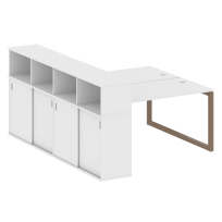 Metal System Quattro Р. ст. с шкафом-купе на О-образном м/к 50БО.РС-СШК-4.3 Т Акация/Антрацит металл 1810*2332*1098 Metal System Quattro Р. ст. с шкафом-купе на О-образном м/к 50БО.РС-СШК-4.3 Т Акация/Антрацит металл 1810*2332*1098