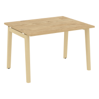 Onix Wood Стол переговорный (1 столешница) OW.PRG-1.2 Белый бриллиант/Дуб светлый/Белый металл 1180*980*750 Onix Wood Стол переговорный (1 столешница) OW.PRG-1.2 Белый бриллиант/Дуб светлый/Белый металл 1180*980*750