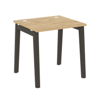 Onix Wood Стол офисный OW.SP-0.7 Дуб мали/Дуб светлый/Белый металл 780×720×750