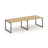 Стол для переговоров Style Project SN-4O.SPRG-011.3 Акация Лорка/Металл Черный 1960×980×750 Стол для переговоров Style Project SN-4O.SPRG-011.3 Акация Лорка/Металл Черный 1960×980×750