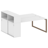 Metal System Quattro Р. ст. с шкафом-купе на О-образном м/к 50БО.РС-СШК-2.4 Т Акация/Антрацит металл 2010*1475*1098 Metal System Quattro Р. ст. с шкафом-купе на О-образном м/к 50БО.РС-СШК-2.4 Т Акация/Антрацит металл 2010*1475*1098