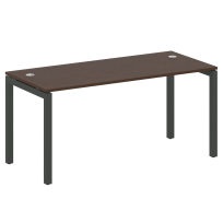 Metal System Quattro Стол офисный на П-образном м/к 50БП.СП-4 Вяз/Мокко металл 1600×720×750 Metal System Quattro Стол офисный на П-образном м/к 50БП.СП-4 Вяз/Мокко металл 1600×720×750