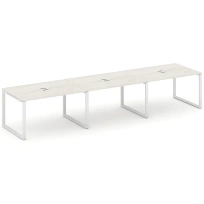 Стол для переговоров Style Project SN-6O.SPRG-024 Акация Лорка/Металл Черный 4740×980×750 Стол для переговоров Style Project SN-6O.SPRG-024 Акация Лорка/Металл Черный 4740×980×750