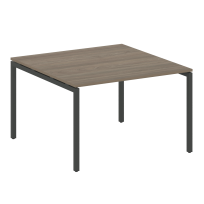 Metal System Quattro Перег. стол (1 столешница) на П-образном м/к 40БП.ПРГ-1.2 Акация/Антрацит металл 1200*1235*750 Metal System Quattro Перег. стол (1 столешница) на П-образном м/к 40БП.ПРГ-1.2 Акация/Антрацит металл 1200*1235*750