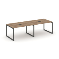 Стол для переговоров Style Project SN-4O.SPRG-013 Акация Лорка/Металл Черный 2760×980×750