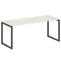 Metal System Quattro Стол офисный на О-образном м/к 40БО.СП-5 Вяз/Мокко металл 1800×720×750 Metal System Quattro Стол офисный на О-образном м/к 40БО.СП-5 Вяз/Мокко металл 1800×720×750