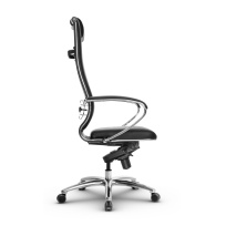 Кресло для руководителя Метта L 1m 50M/K_17838_Кожа перфорированная NewLeather - Черный_Кожа перфорированная NewLeather - Черный Кресло для руководителя Метта L 1m 50M/K_17838_Кожа перфорированная NewLeather - Черный_Кожа перфорированная NewLeather - Черный